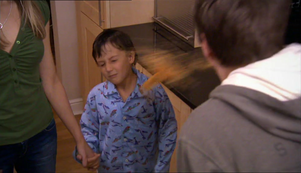 - D. - NICE BADGE, DICKHEAD. 