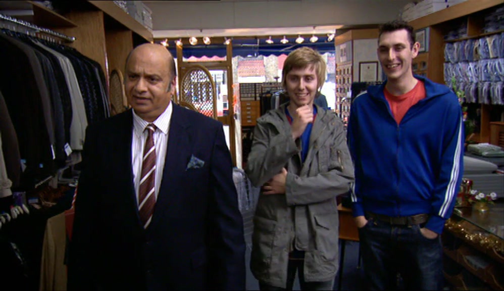 IS THIS THE SORT OF SUIT A CHAIRMAN WOULD WEAR? 