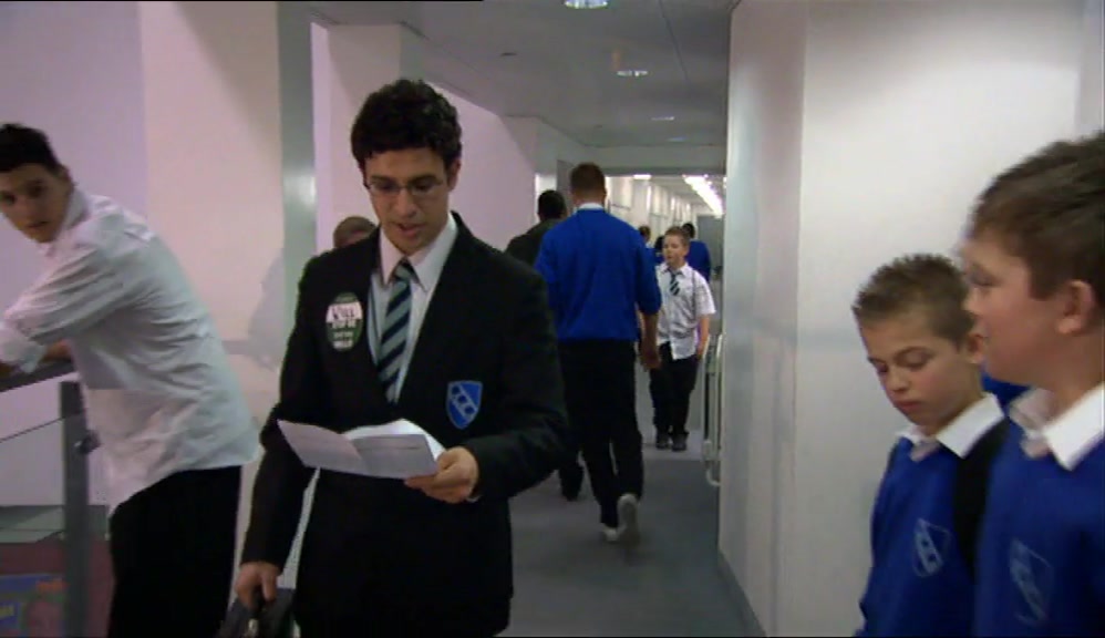 - D. - NICE BADGE, DICKHEAD. 