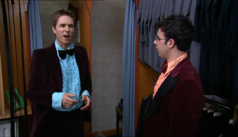 IT'S JUST THAT, RIGHT THEN, YOU SOUNDED REALLY BENT. 