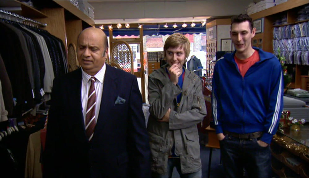 IS THIS THE SORT OF SUIT A CHAIRMAN WOULD WEAR? 