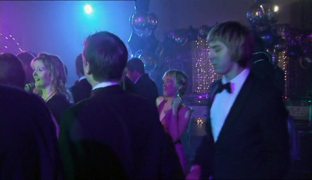 IT ACTUALLY LOOKED LIKE PEOPLE WERE ENJOYING THE PARTY. 
