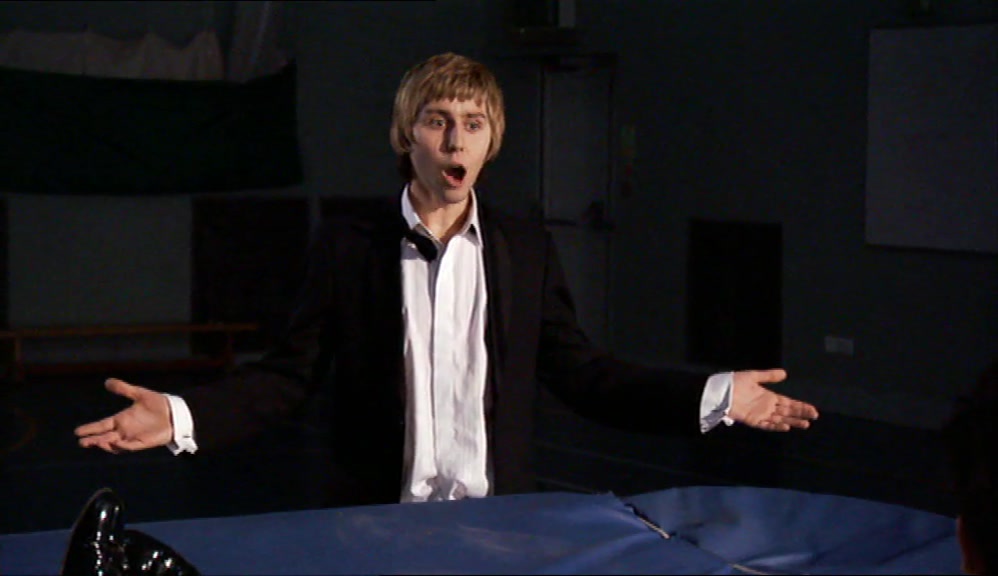 I JUST GOT A HAND JOB ON THE SCHOOL STAGE. 