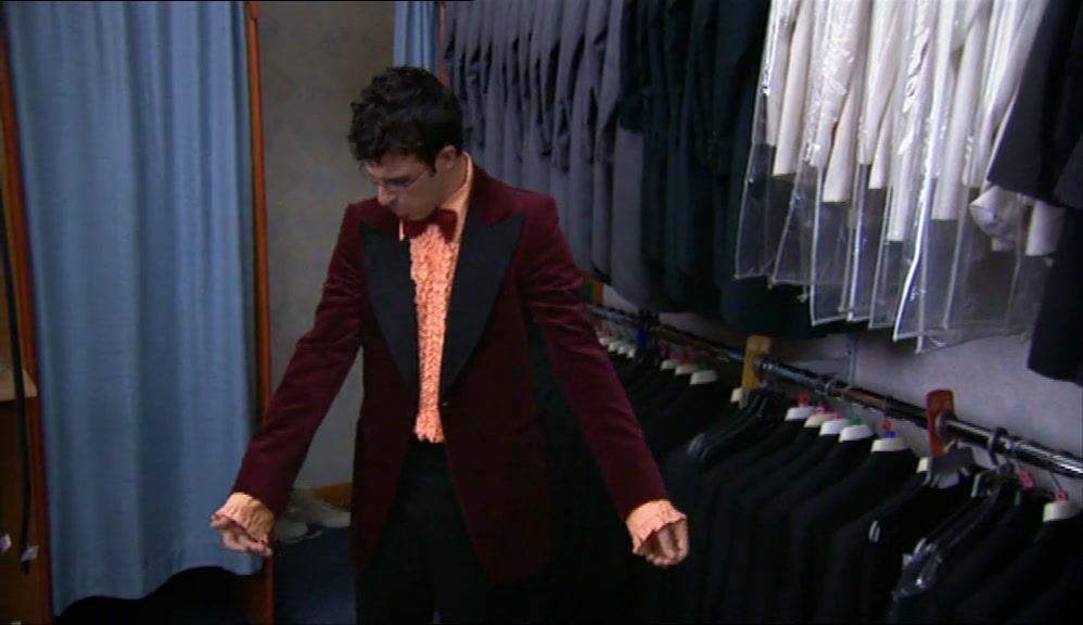 IS THIS THE SORT OF SUIT A CHAIRMAN WOULD WEAR? 
