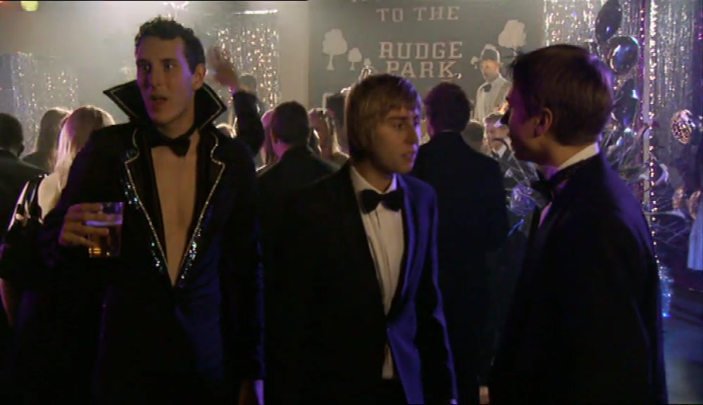 - NOT YET, BUT SHE'LL BE HERE SOON. - ANOTHER DRINK? 