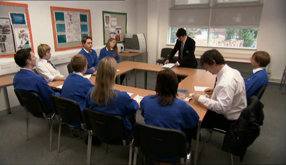 I'D BEEN ELECTED CHAIRMAN OF THE SCHOOL'S CHRISTMAS PROM COMMITTEE. 