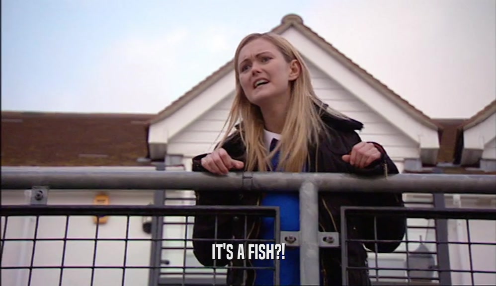 IT'S A FISH?!  