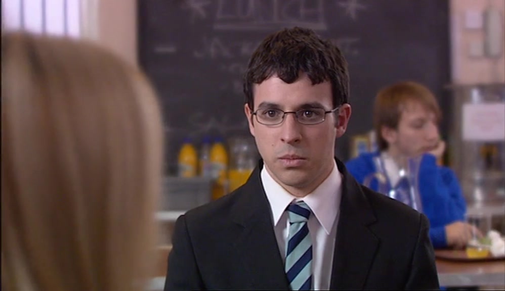 ACTUALLY, HE'S EIGHT, SO HE'S A BIT MORE MATURE, BUT YOU KNOW... 