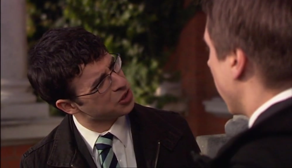 OH, RIGHT, IS THAT THE NEW GIRL? I SAW YOU TALKING TO HER. 