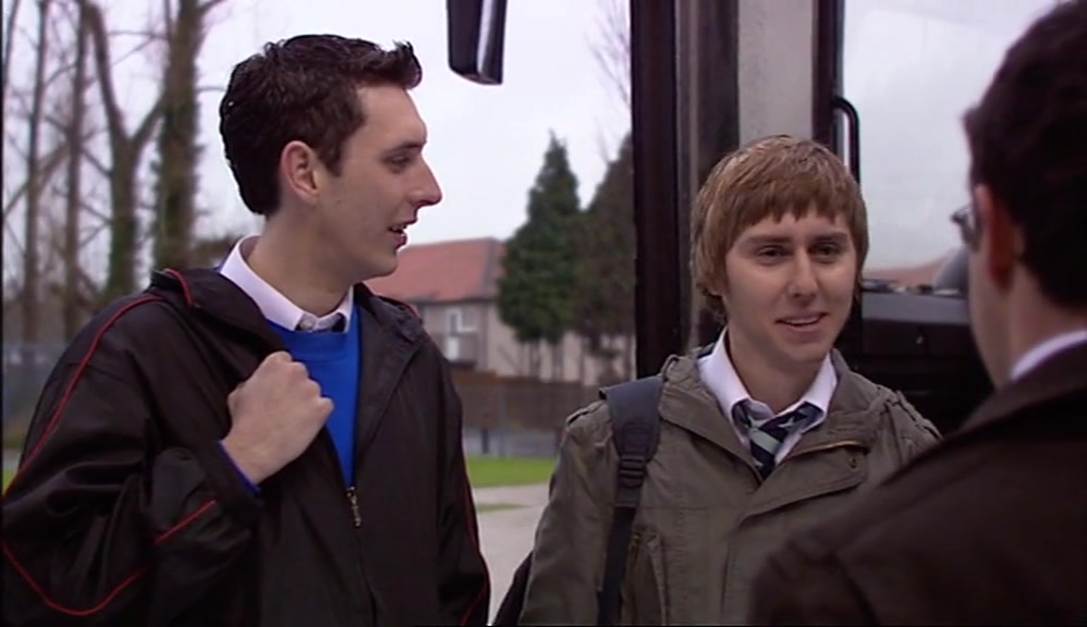 NO, I DUNNO, WE SHOULD TRY TO GET OFF WITH THE LOCAL GIRLS, 