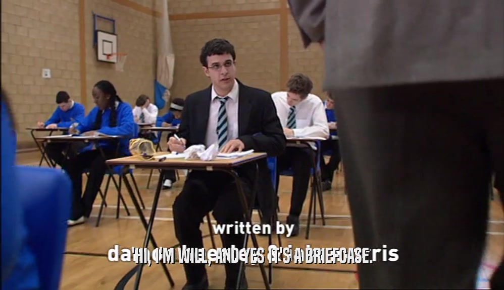 'HI, I'M WILL, AND YES IT'S A BRIEFCASE.  