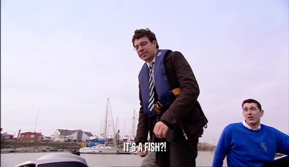 IT'S A FISH?!  