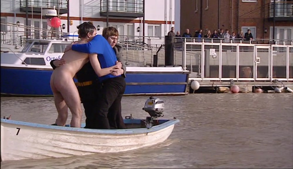 NOW, WE JUST WAIT FOR THE SEA POLICE.  