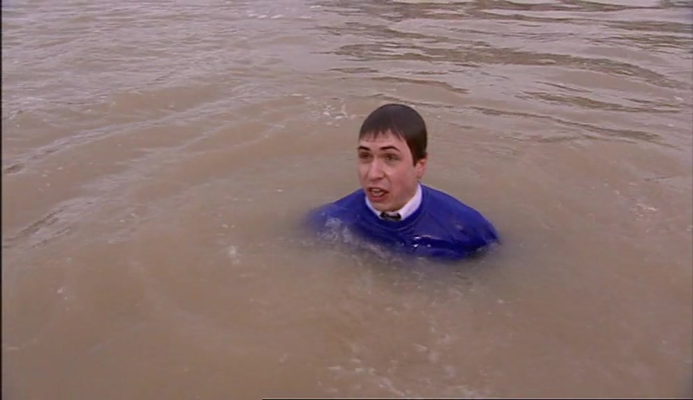 - HOLY FUCKING SHIT, THAT'S COLD. - GET HIM OUT. 