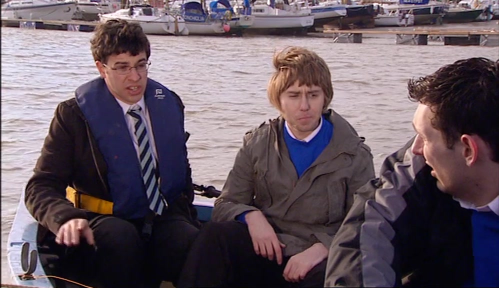 HE'S GOING TO GET HYPOTHERMIA. NEIL, UNDRESS HIM. 