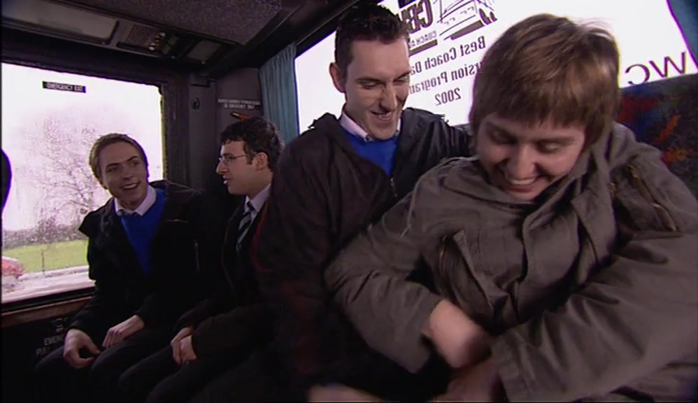 'BUT IN ALL THE EXCITEMENT, WE'D FORGOTTEN THE FIRST RULE OF COACH TRAVEL 