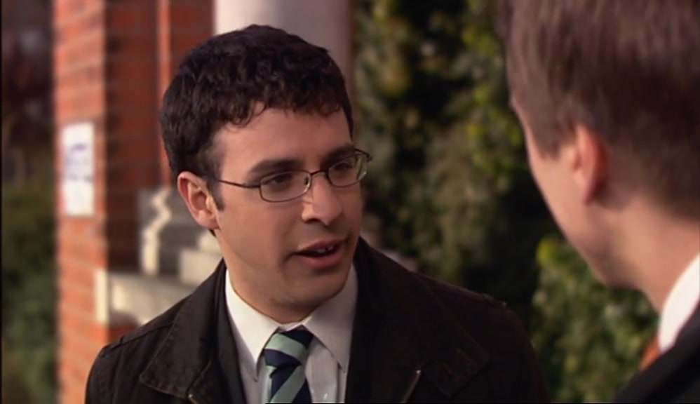 YOU SHOULD GO OUT WITH HER. I'LL SORT LAUREN OUT. 