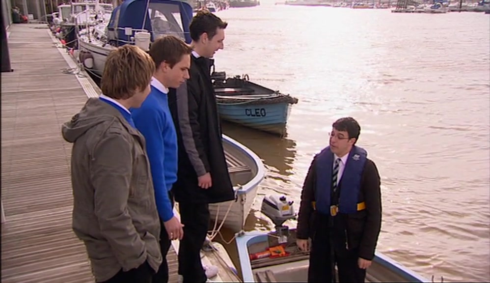 - YOU'RE GOING ON A BOAT TRIP ALONE? - THAT'S TRAGIC. 
