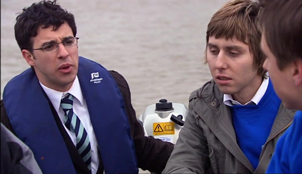 WELL, WE CAN'T. PUT YOUR LIFE JACKET ON, THE SEA IS A CRUEL MISTRESS. 