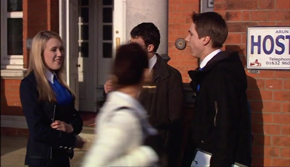 - HELLO. - HAVEN'T SEEN YOU, WHERE'VE YOU BEEN? 