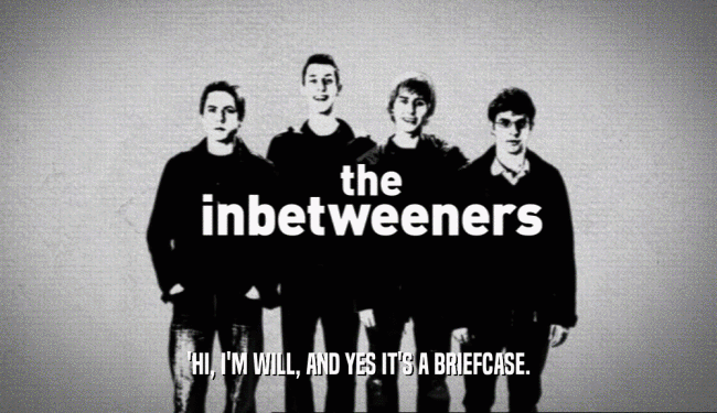 'HI, I'M WILL, AND YES IT'S A BRIEFCASE.  