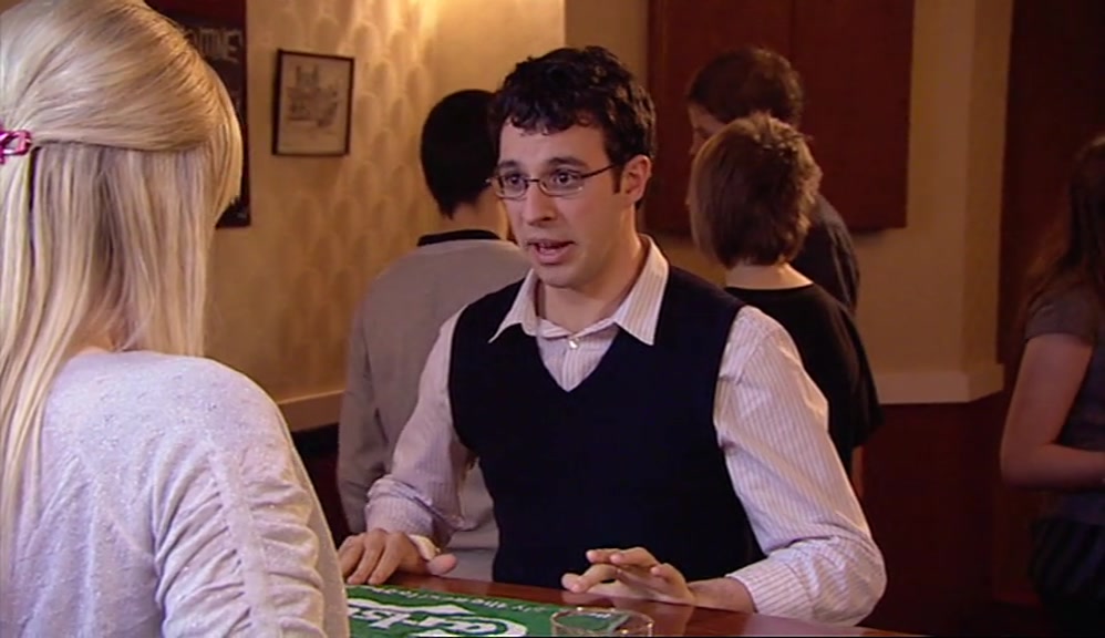 HERE? WHAT DID HE DO, HEADBUTT HIM IN THE KNEE? 