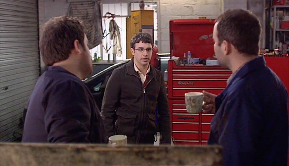 ALL RIGHT, WILL? YOU'LL LIKE THIS - WE'RE JUST HAVING 