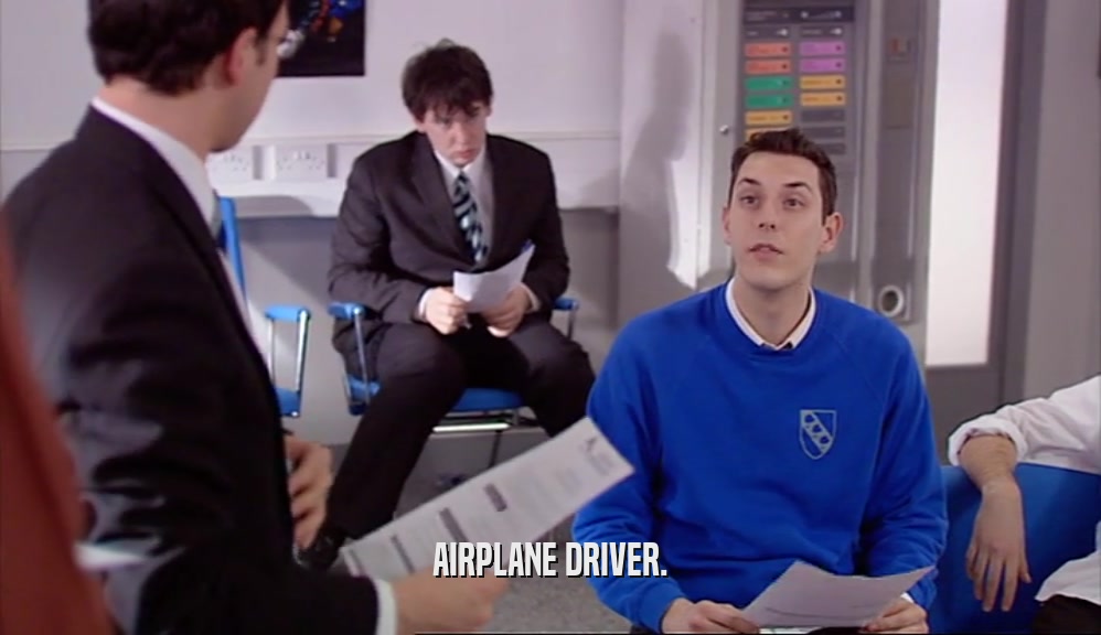 AIRPLANE DRIVER.  
