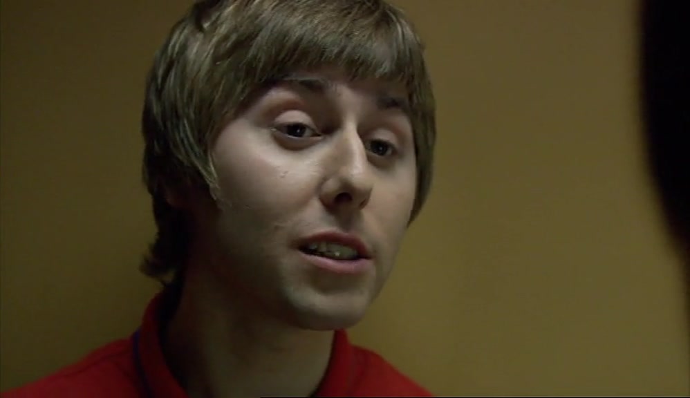 SI, GO OUTSIDE AND TAKE YOUR BEATING FROM THIS CHILD, AND THEN WE CAN LEAVE. 