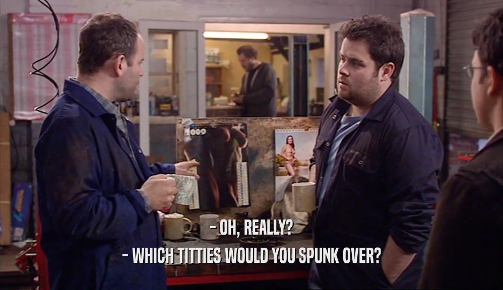 - OH, REALLY? - WHICH TITTIES WOULD YOU SPUNK OVER? 