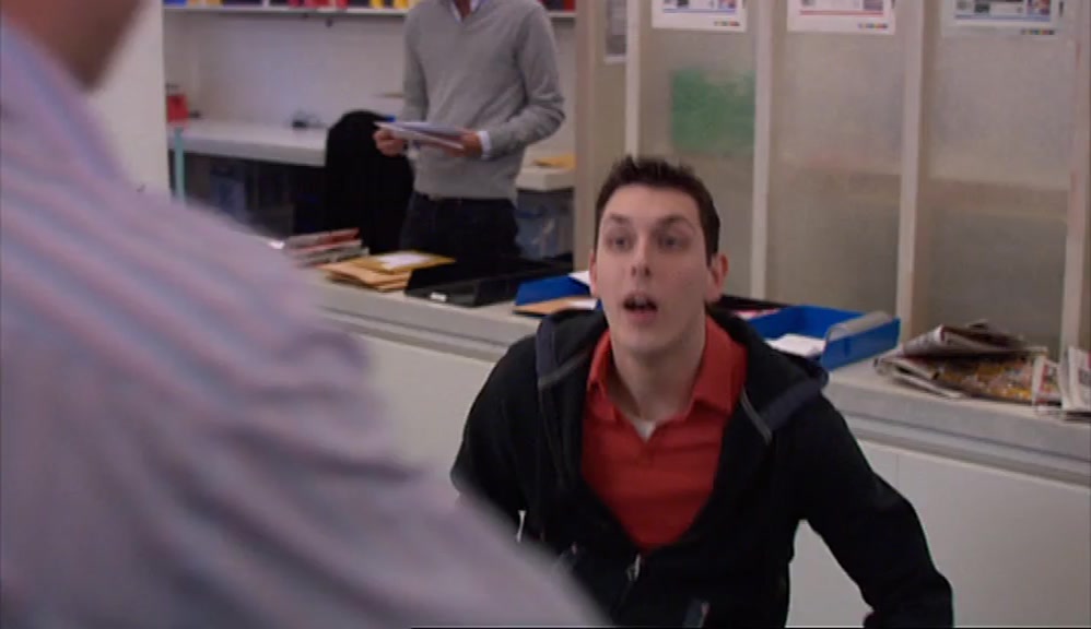 - HI, YOU MUST BE NEIL, I'M TOBY. - ALL RIGHT? 