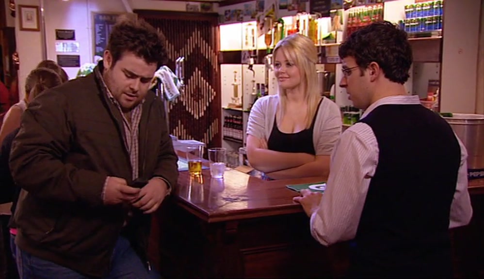 YOU WOULDN'T MIND HAVING A QUICK WORD WITH OUR BOSS JIM ON THE OLD BLOWER, OK? 