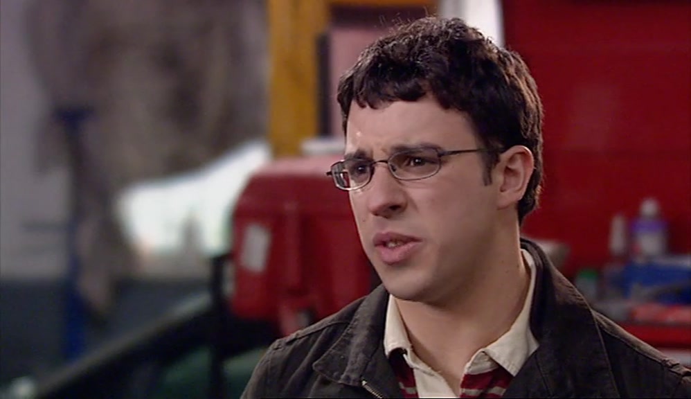 - HE WON'T DO THAT BECAUSE SHE LOVES ME. - SHE LOVES YOU? 