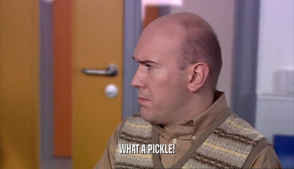 WHAT A PICKLE!  