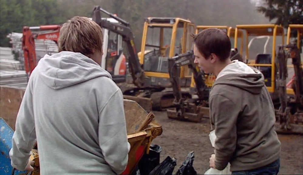 NAH, IT'S ALL RIGHT! WE'LL BE ABLE TO DRIVE THE DIGGERS SOON, I RECKON. 