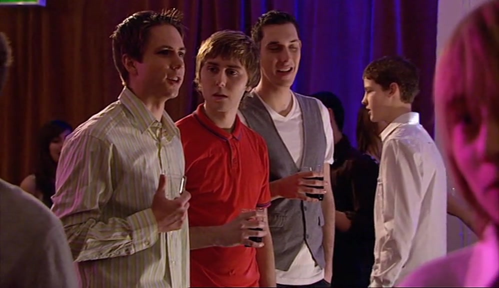 RIGHT, I'LL GO OVER AND TELL HER YOU FANCY HER. 