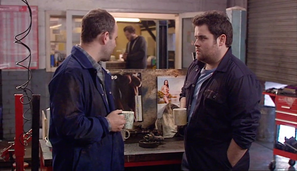 I WAS PLEASANTLY SURPRISED TO FIND JIM AND WOLFIE ENGAGED IN SERIOUS DEBATE. 