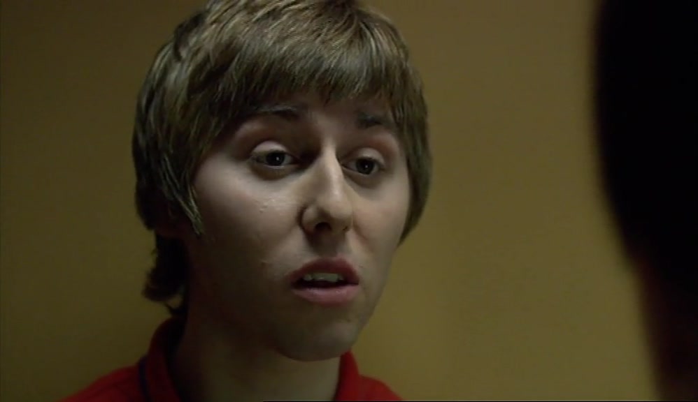 SI, GO OUTSIDE AND TAKE YOUR BEATING FROM THIS CHILD, AND THEN WE CAN LEAVE. 