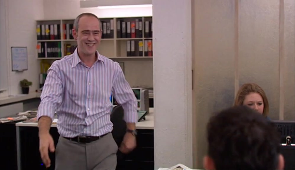 - HI, YOU MUST BE NEIL, I'M TOBY. - ALL RIGHT? 