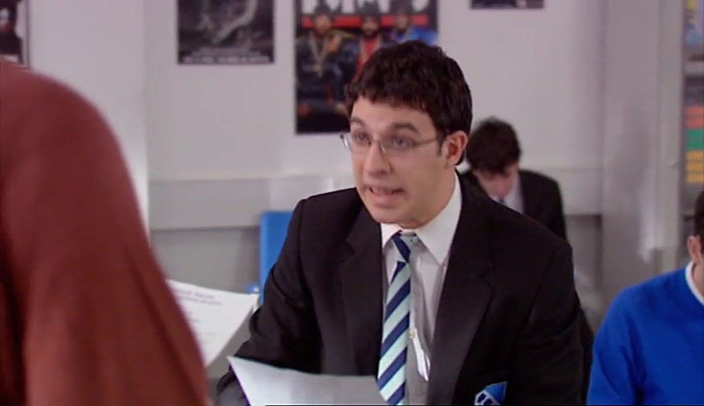 NO, SIR, IT SAYS HERE I'M GOING TO WORK AT A GARAGE. 