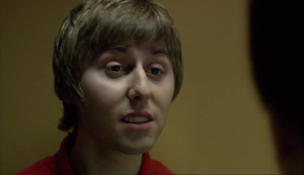 SI, GO OUTSIDE AND TAKE YOUR BEATING FROM THIS CHILD, AND THEN WE CAN LEAVE. 