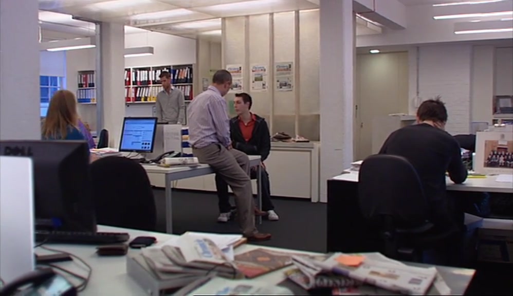 MEANWHILE, JAY REALLY HAD ARRANGED SOME GREAT WORK EXPERIENCE FOR SIMON, 