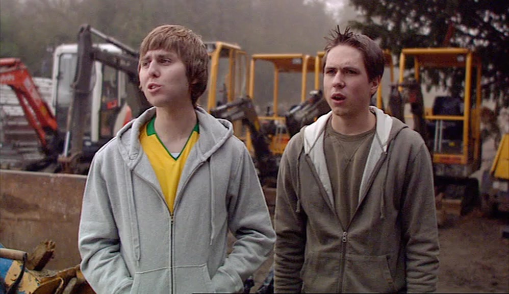 SORRY, DAD, WE ONLY STOPPED FOR A MOMENT. THIS IS WELL KNACKERING. 