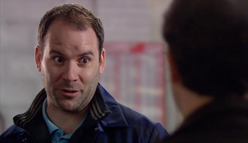 - NOT A POOF, ARE YA? - NO. 