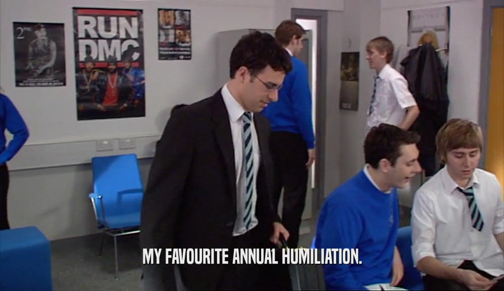 MY FAVOURITE ANNUAL HUMILIATION.  