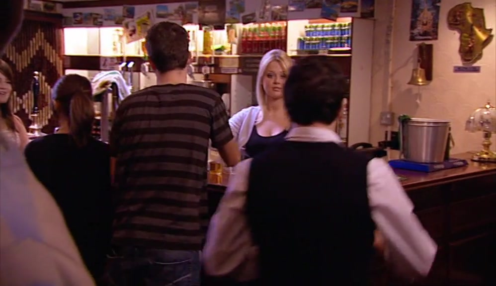 - SOMEONE'S DESPERATE FOR A DIET COKE! - NO, SIMON'S BEEN ATTACKED BY A KID... 