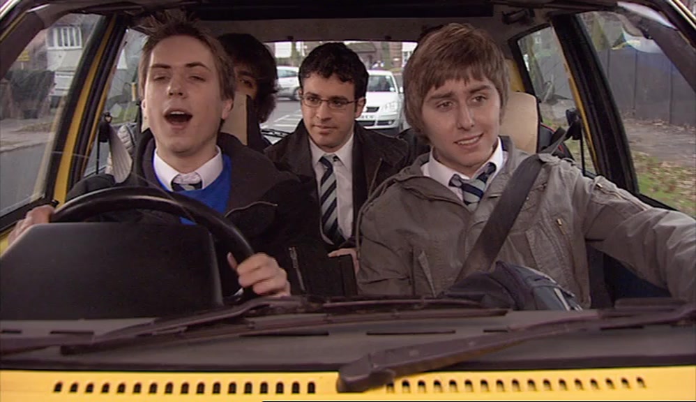 - DON'T YOU WANT A LIFT TO SCHOOL? - YEAH, THIS IS CLOSE ENOUGH. 