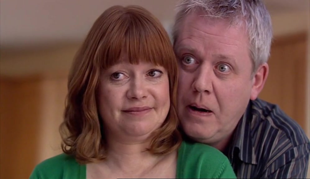 I'D BETTER WATCH IT! LOOKS LIKE YOUR MOTHER IS LINING UP A TOY BOY! 