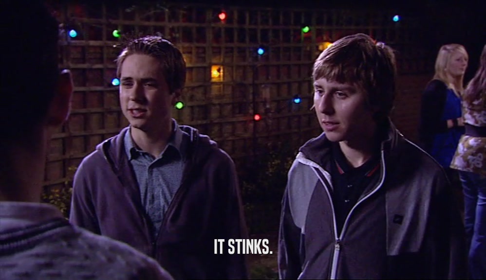 IT STINKS.  