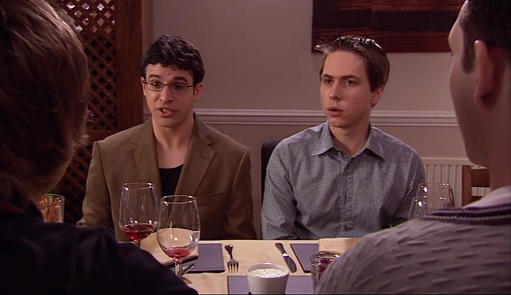 - AND I BET IT'S NOT! - YEAH, AND YOU'D KNOW? 
